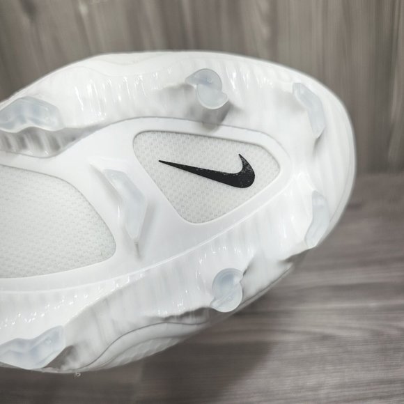 Nike Men\'s Huarache 9 Elite Mid LAX White Lacrosse Cleats - Men\'s Size 8.5 - NEW main image 6